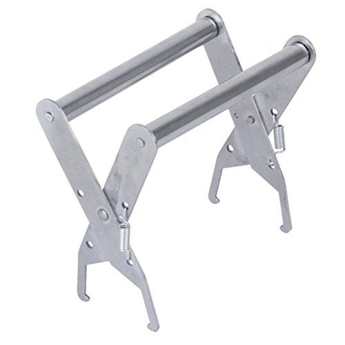 OULII Stainless Steel Bee Hive Frame Holder Lifter Capture Grip Tool Beekeeping Equipment
