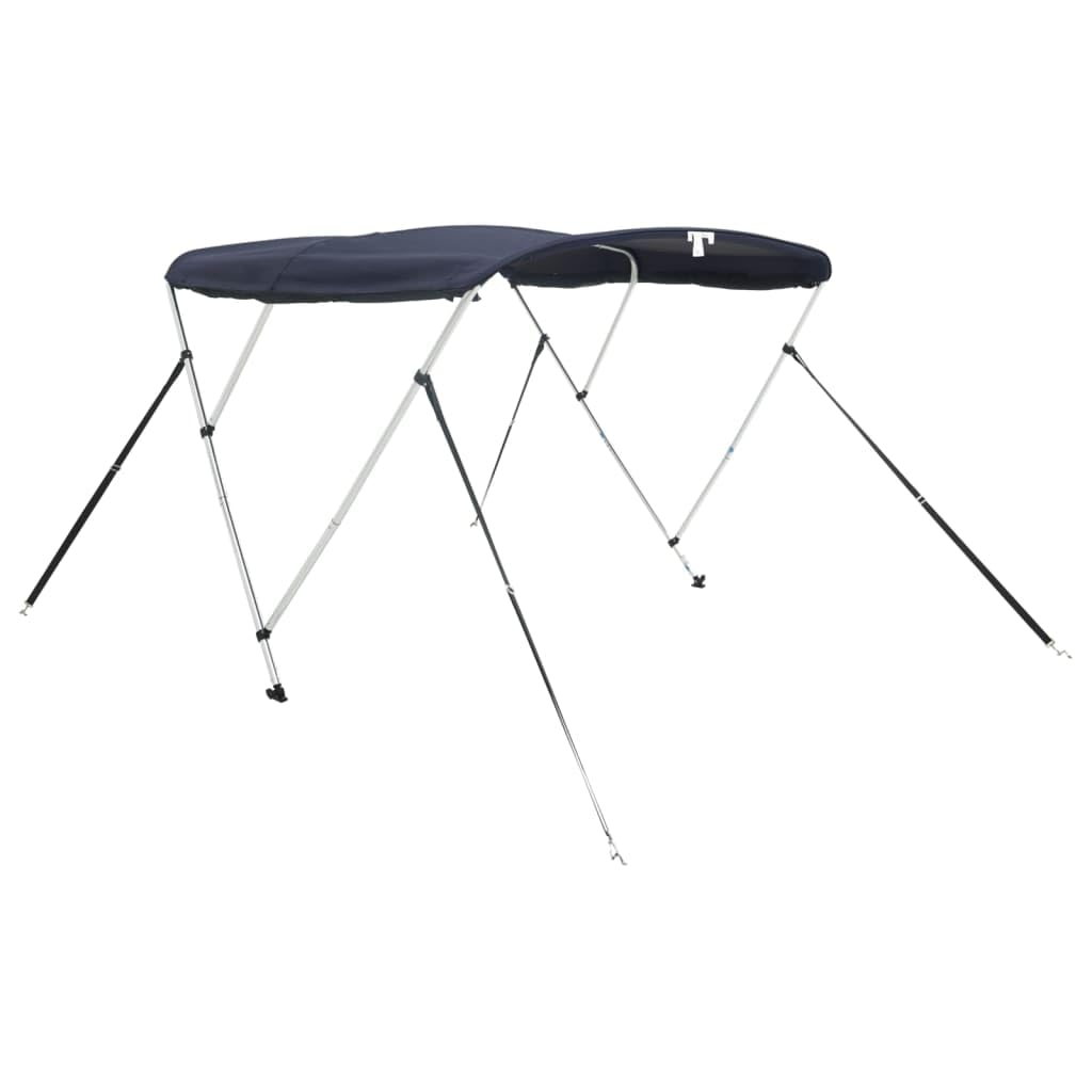 vidaXL Toit Bimini à 3 arceaux parois en Maille 183x(170-182) x137 cm