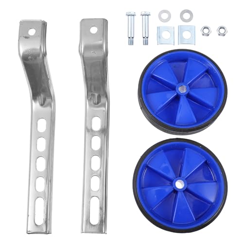 Ruedas de Entrenamiento para Bicicleta Toyvian, ruedas auxiliares de equilibrio de 12-20 pulgadas, accesorio resistente para ciclismo para niños y aprendizaje de ciclismo miniatura 1