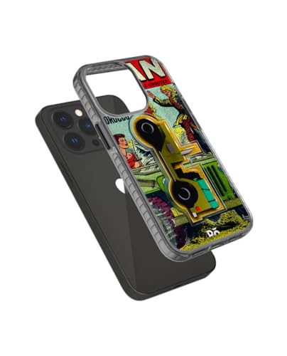 Image of DailyObjects Case for iPhone 13 Pro Max Compatible with Mag-Safe Wireless Charging, Stride 2.0 Battle Jeep Slim Shockproof Back Cover with Inner Magnetic Ring