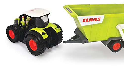 Dickie Toys-CLAAS Traktor mit Anhänger (64 cm)-großer Spielzeug-Trecker mit Freilauf-Mechanik für Kinder ab 3 Jahren… – Bild 4