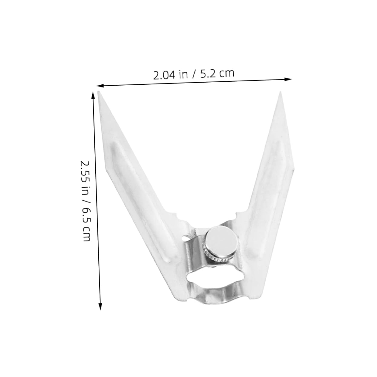 OFFSCH 4pcs Stainless Steel Chicken Forks Rotating Spit for Barbecue Easy Insertion Removal Home Oven Roast Accessories