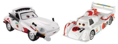 Disney/Pixar Cars Collector Diecast Shu Todoroki and Mach Matsu (2-Pack) by Mattel