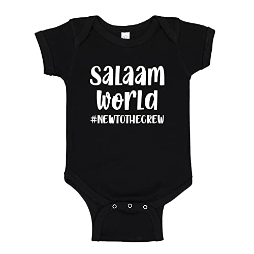 Salaam World Muslim Baby Bodysuit One Piece Islam Pregnancy Announcement for Family