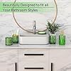 Amazon.com: Forest Green Bathroom Accessories Set 5 Pcs, Lotion Soap ...