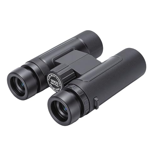 Binoculares 10x32 HD con diseño ergonómico miniatura 4