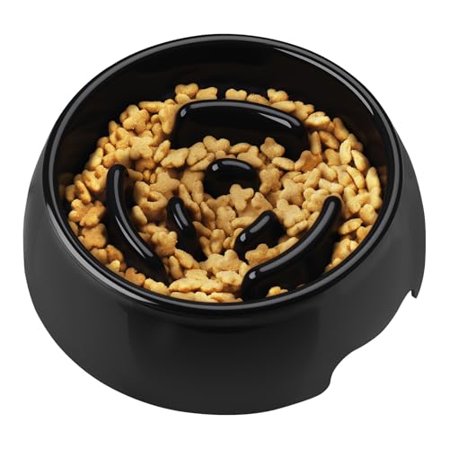Ciotola per Cani, Ciotola Anti-Ingozzamento, Ciotola Antiscivolo Slow Feeder per Cani di Taglia Media e Grande (20,5 cm)