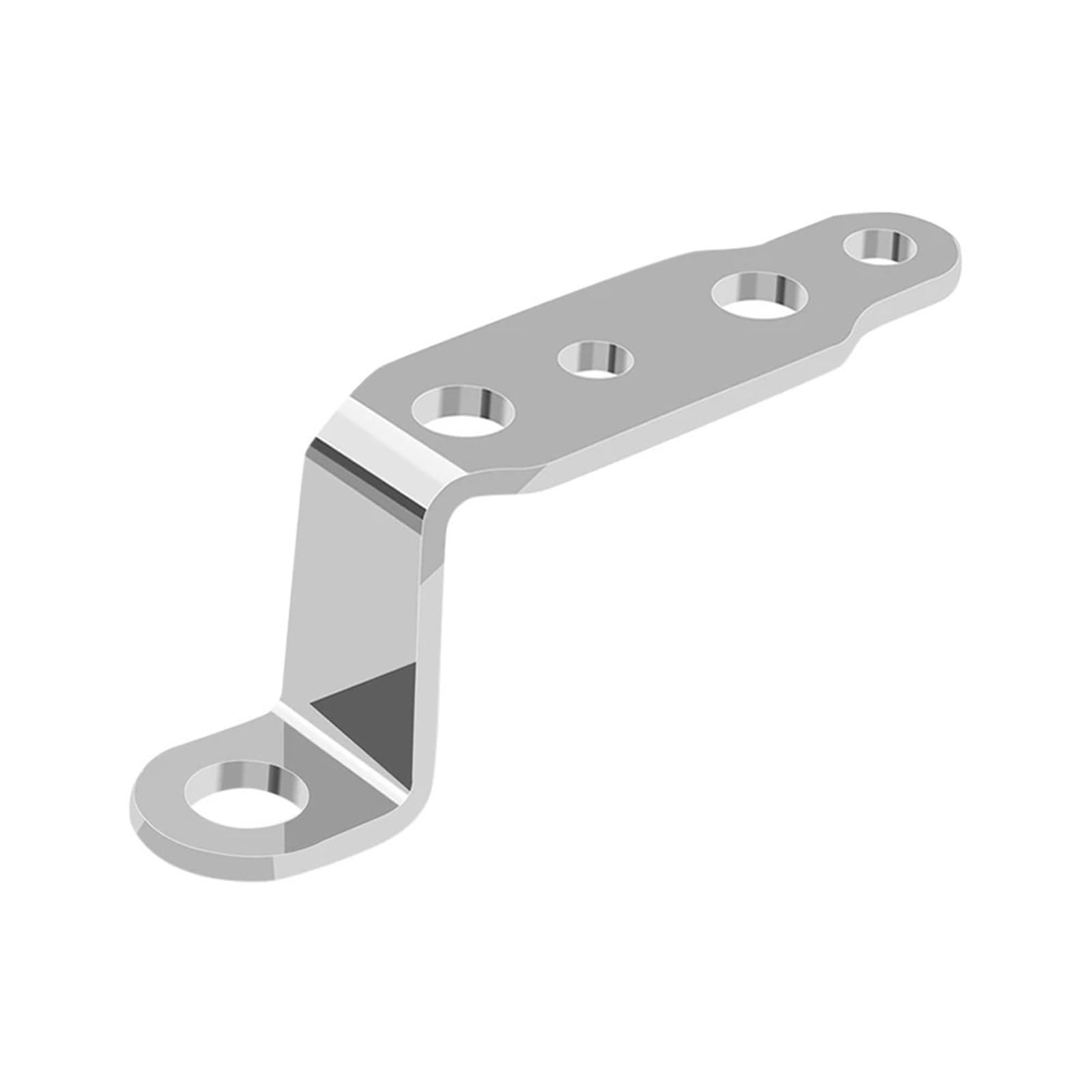 Geardrivex Silvery Headlight Bracket Multifunction Motorcycle Modification Accessories Head Light Brackets Rearview Mirror Lamp Extension(Silvery)