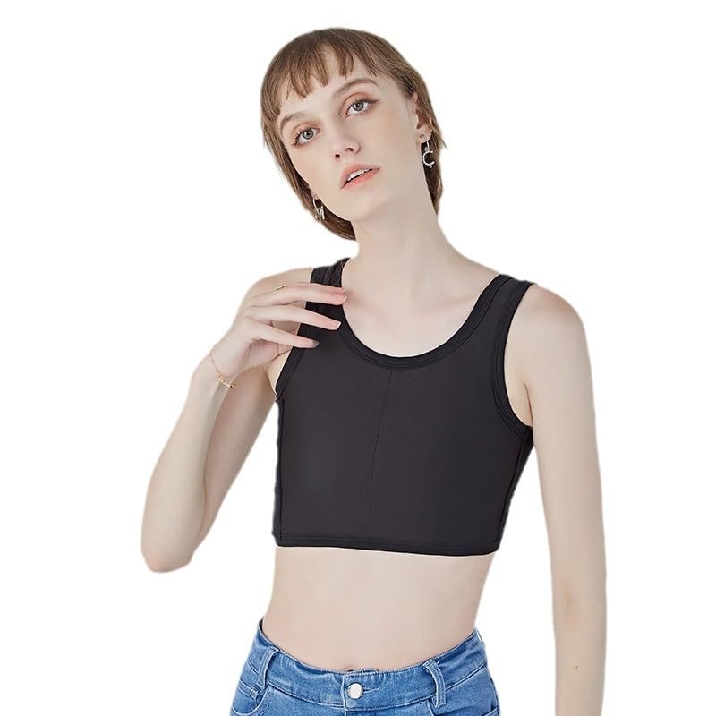 BaronHong Chest Binder Breathable Comfortable Soft Slim Fit Trans Tops Tomboy Lesbian