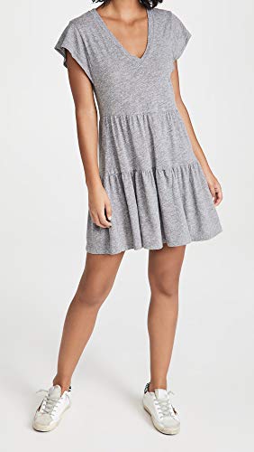 Monrow Womens Casual Dress, Granite, Small Us #TOP4