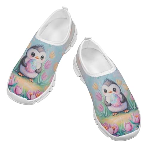 Easter Shoes for Girls Slip On Sneakers Cute Kids Tennis Gym Shoes3