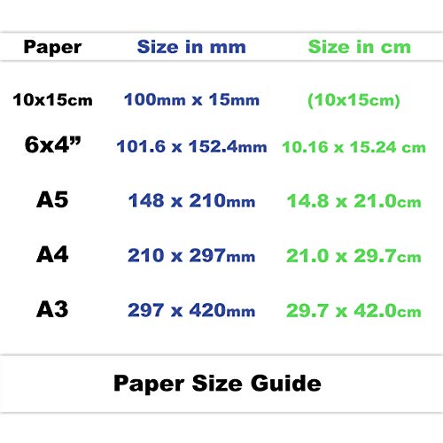 50 fogli di carta fotografica, formato A4, 200