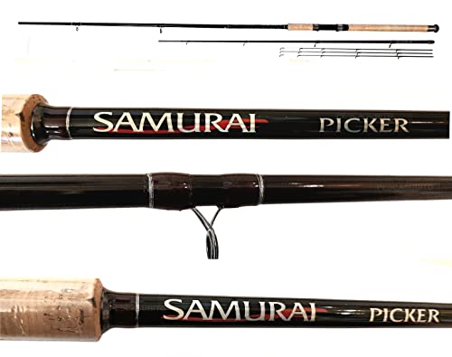 - Canna Da Pesca Samurai 3mt Ledgering Feeder in Carbonio Mare Lago Orata Barbo