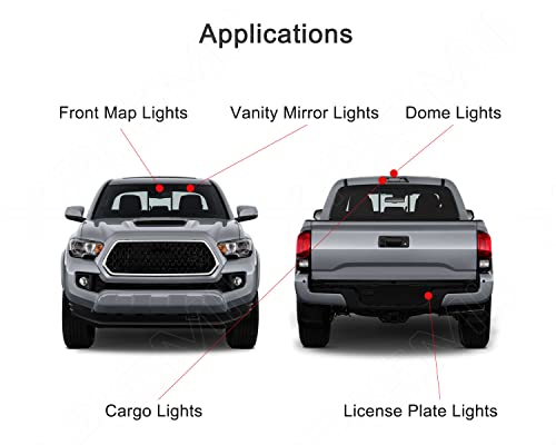 Kit de 13 Lámparas LED 6000K Blanco Interior para Chevy Colorado miniatura 3