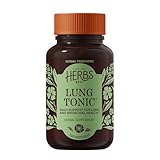 Herbs Etc. Lung Tonic - Lung Supplement for Bronchial Support - Healthy Breathing Support with Mullein, Horehound & Grindelia - 120 Softgels