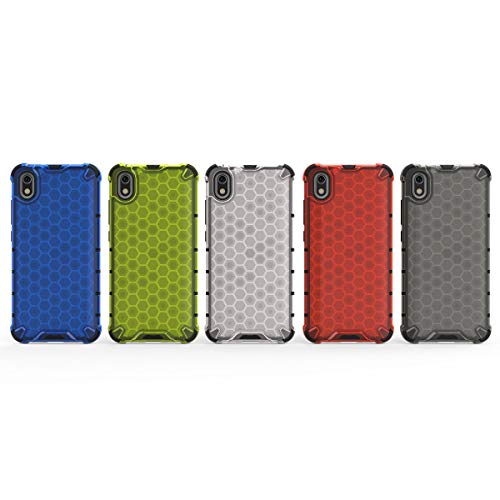 Image of Glasgow | for Mi Redmi 7A Back Case Cover for Mi Redmi 7A with 4 Bumper Corners and Military Grade Protection - Black