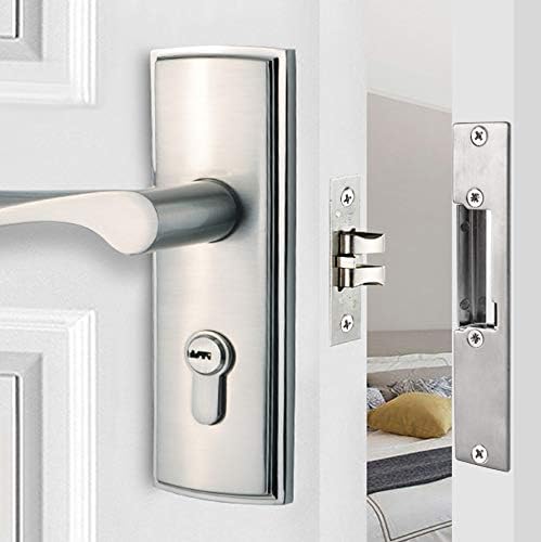 Miniatura 8 de Cerradura de huelga eléctrica Embutir electrónico Ningún modo Falla Cerradura segura para control de acceso Cierres de puerta de metal de madera o