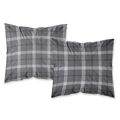 Funda nórdica de algodón para cama de matrimonio con estampado gráfico de invierno 4