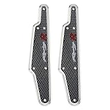 JSCARLIFE 1 Pair Car Windscreen Wiper Stand Windshield Wiper Wing Blade Spoiler (Black/2)