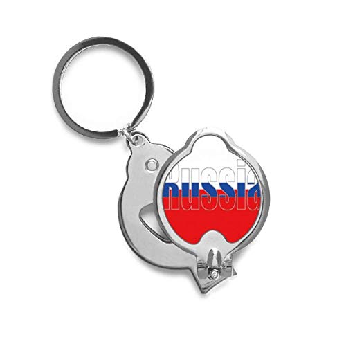 Russie drapeau coupe-ongles trimmer et soin des mains pour homme et femme