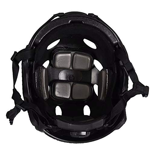 Tongcamo Fast PJ Paintball Airsoft Helmet for Training, Rescue, Climbing, Riding, Jumping, Military - Thumbnail 4