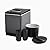 Vitamix FC-50 - Convenient Home Food Processor and Recycler - Kitchen Countertop Compost Bin Alternative - Electric Waste Disposer - Odorless Garbage Disposal - 2.5L Capacity