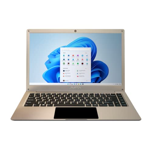AVITA SATUS S111 NU14A1INC43PN-CG 14.1 FHD (35.81cms) Laptop (Intel Celeron N4020/4GB/128GB SSD/FHD Display/Windows 11 Home/Intel UHD Graphics), Champagne Gold AVITA SATUS S111 NU14A1INC43PN-CG 14.1 FHD (35.81cms) Laptop (Intel Celeron N4020/4GB/128GB SSD/FHD Display/Windows 11 Home/Intel UHD Graphics), Champagne Gold