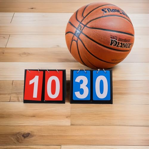Marcador portátil de baloncesto manual doble cara miniatura 5