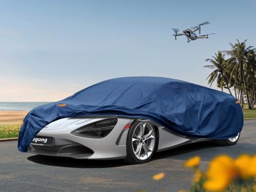 Image of Kaugung Heavy Duty Car Cover Custom Fit Mclaren 570GT (2017-2025), Waterproof All Weather Resistant Outdoor Sun Rain Dust Snow Protection with Anti-Theft Lock. (USA Warehouse, Within 3-7 Days)