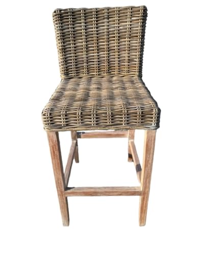 Taburetes de Bar Baratos de Ratan Marca Generic