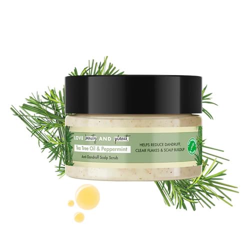 Love Beauty & Planet Tea Tree & Peppermint |Anti dandruff scalp scrub, 200 ml Love Beauty & Planet Tea Tree & Peppermint |Anti dandruff scalp scrub, 200 ml