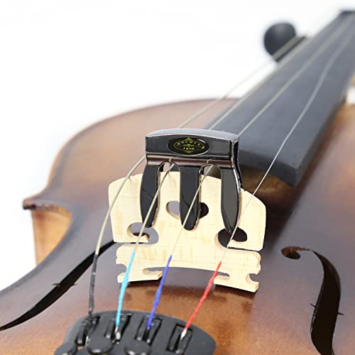Violin mutes Violin hydroxy black mutes 3 claw violin practice mutes Durable violin parts and accessories