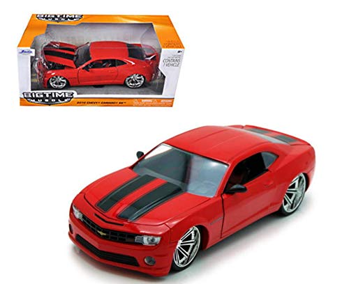 Preisvergleich Produktbild Chevrolet Camaro SS, rot / schwarz, 2010, Modellauto, Fertigmodell, Jada 1:24