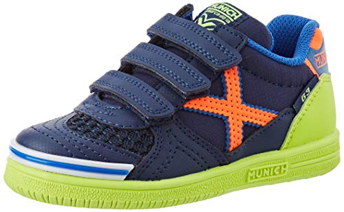 Munich G 3 KID VCO INDOOR 72, Zapatillas Niño, Multicolor, 30 EU