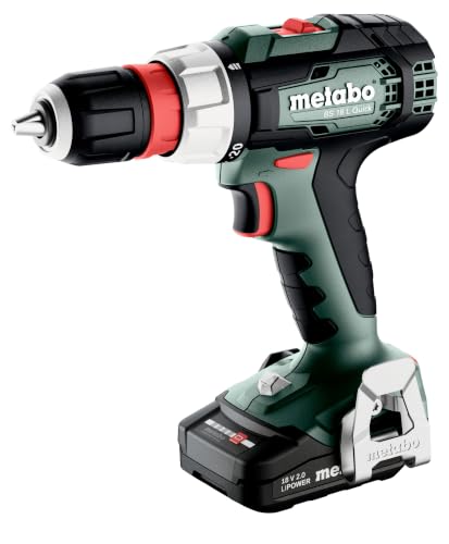 Perceuse visseuse sans fil Metabo BS 18 Quick 614052500 18 V 2 Ah Li Ion + 2 batteries + mallette + chargeur - vue 7