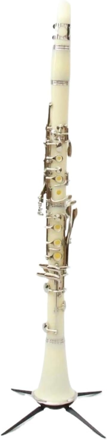 Student Clarinet Bb ABS Solid Material Nickel Plated 17 Holes