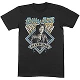 Billy Joel Camiseta con Logo de Piano Man para Hombre, Color Negro, Negro, XXL