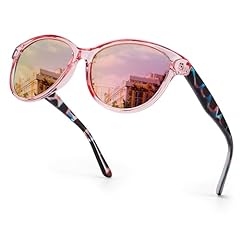 A5-flower Frame Pink Mirrored Lens