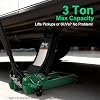 Low Profile Trolley Service, Heavy-Duty Floor Jack with Dual Pump Piston Quick Lift, 3.0 Ton Capacity, Lifting Range 3.15-20.08