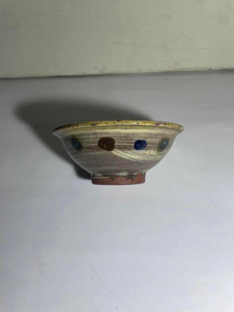 やちむん 沖縄 壺屋焼 マカイ 古琉球 観宝堂にて購入□呉須絵