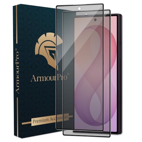 Image of ArmourPro Anti-Glare Matte Tempered Glass for Samsung Galaxy Z Fold 8 Ultra, Pack of 2, Anti Fingerprint Screen Protector, 9H Scratch Resistant, Smooth Touch, Full Edge to Edge Coverage