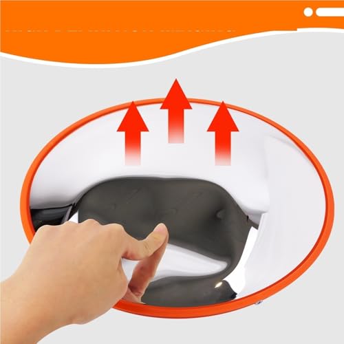 Miroir de circulation convexe grand angle orientable pour parking de supermarché - 5