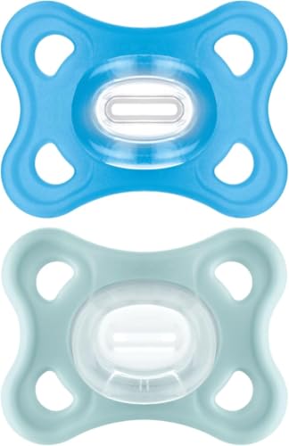 MAM Comfort Succhietto 3-12 mesi (Set da 2), Ciuccio MAM