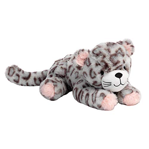 Image of Lambs & Ivy Happy Jungle Plush Leopard Stuffed Animal Toy - Pink/Gray - Cleo