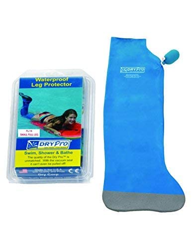 DRYPRO Funda Impermeable Para Pierna, Protector De Escayola, Vendaje o Herida para el Agua - Para la playa, piscina o ducha - Adultos y Niños...
