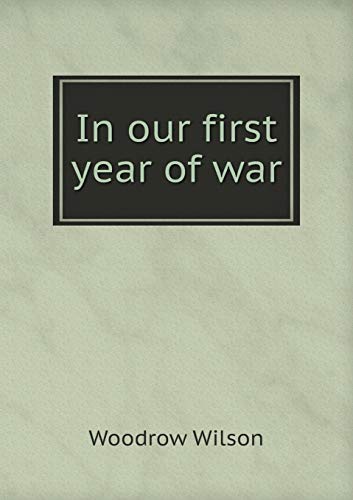 In our first year of war 5519351597 Book Cover