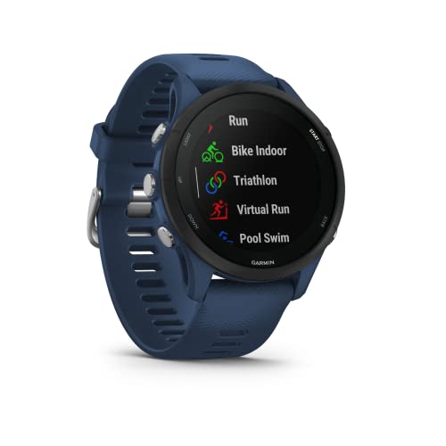 Garmin Forerunner 255 reacondicionado reloj inteligente con GPS azul 3