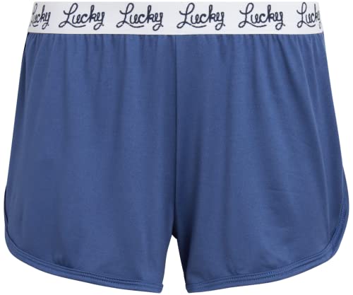 Image of Lucky Brand Women's Pajama Bottoms - Ultra-Soft 2 Pack Sleep and Lounge Sweat Shorts, Cortos de Pijama para Mujer