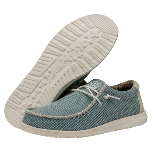 Image of HEYDUDE Men's Wally Stitch | Men's Loafers | Men's Slip On Shoes | Comfortable & Light-Weight