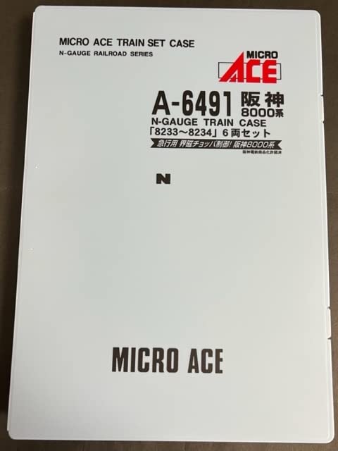 Amazon.co.jp: マイクロエースA-6491／ 阪神8000系 「82338234」6両